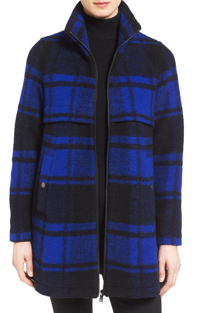 Pendleton 'Hillsdale' Buffalo Plaid Wool Blend Coat, Main, color, 