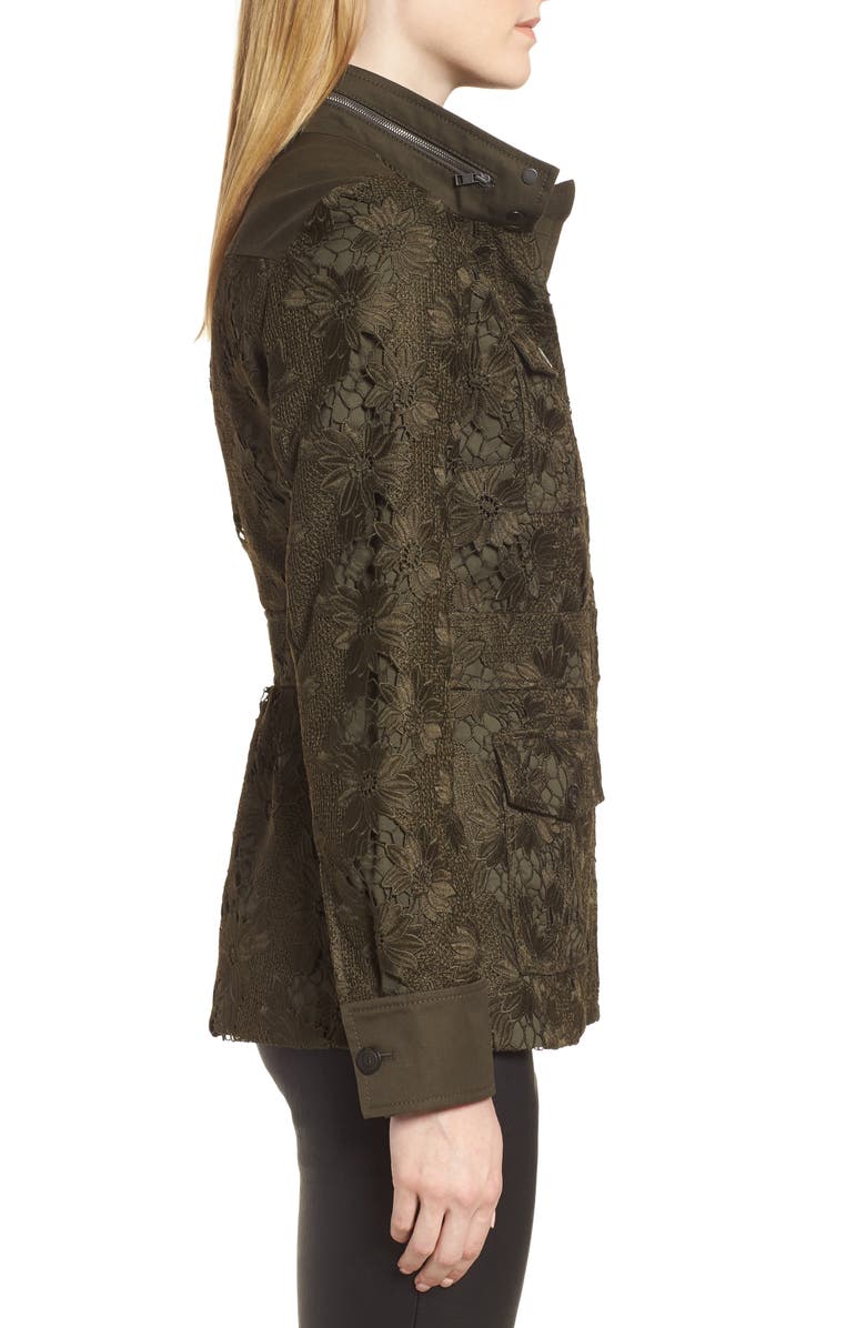 Nordstrom Signature Lace Surplus Jacket, Alternate, color,