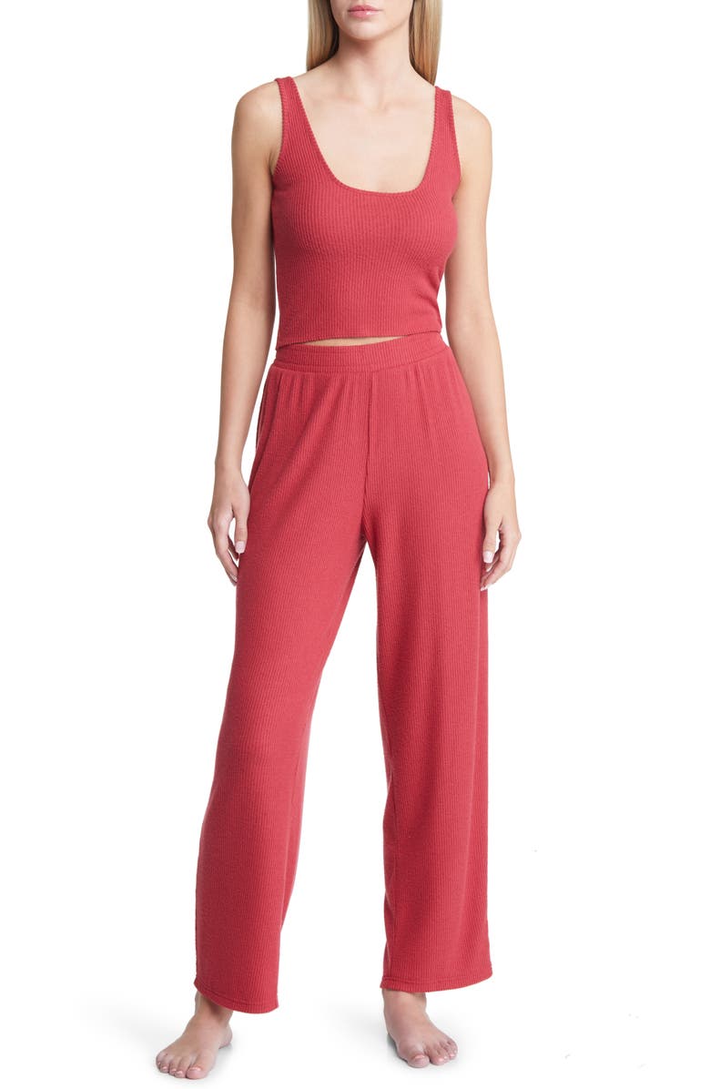 Open Edit 3-Piece So Soft Rib Lounge Set, Alternate, color,