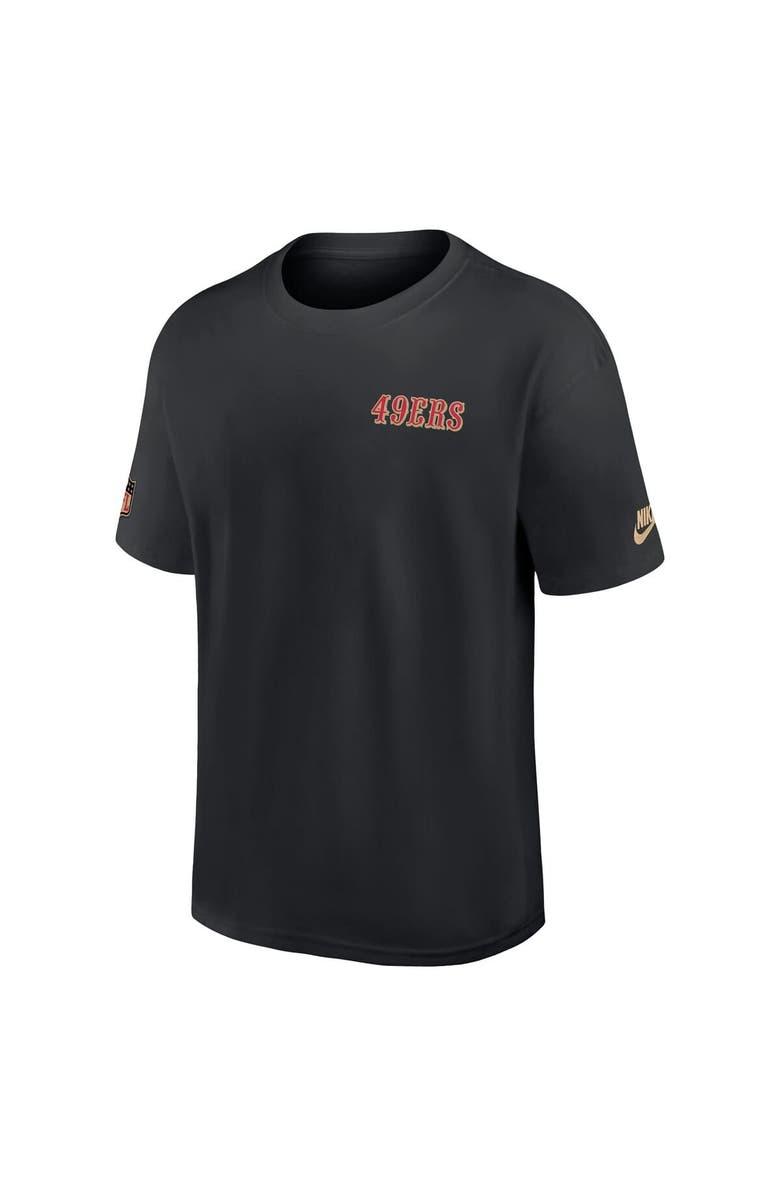 Nike Men's Nike Black San Francisco 49ers 2025 Rivalries Collection Essential Max90 T-Shirt, Alternate, color, Black