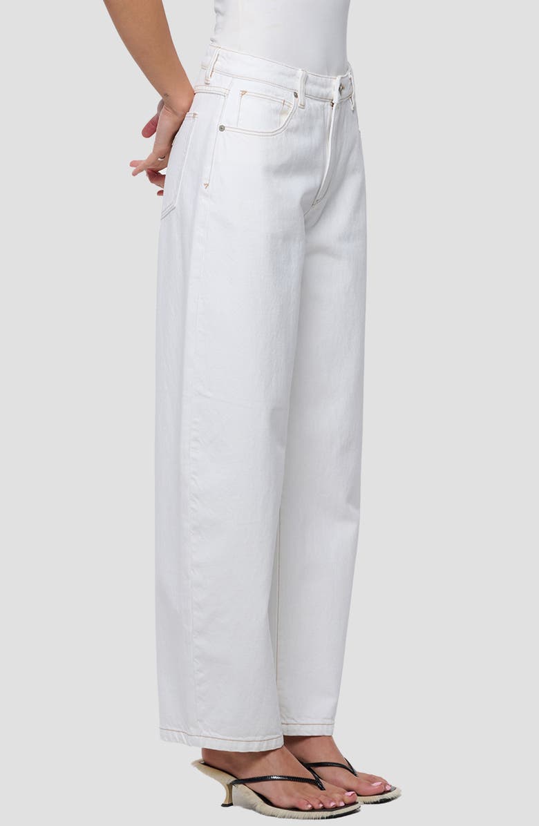 ABRAND Barrel Leg Jeans, Alternate, color, Porcelian