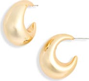 Leith Puffy Hoop Earrings