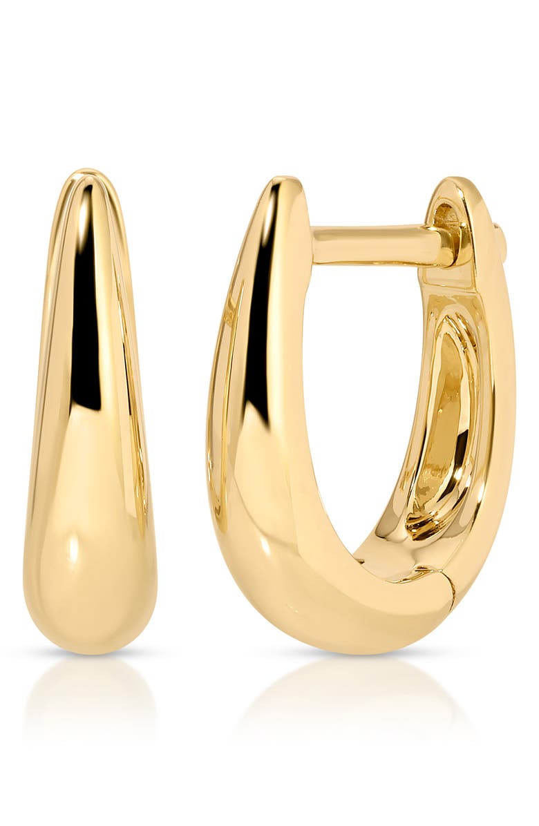 EF Collection Mini Maeve Huggie Hoop Earrings, Main, color,