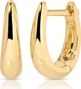 EF Collection Mini Maeve Huggie Hoop Earrings