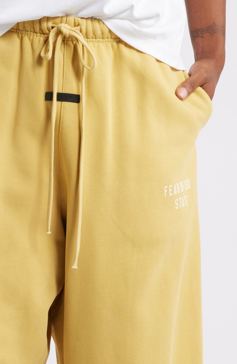Fear of God Essentials Gender Inclusive Relaxed Fit Heavy Cotton Fleece Sweatpants, Alternate, color, 
