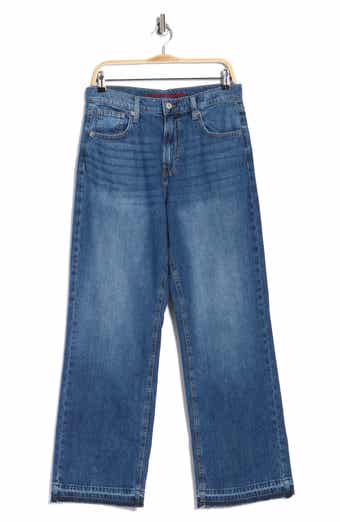 High Waist Straight Leg Jeans
