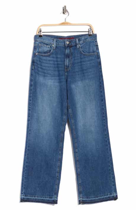 High Waist Straight Leg Jeans