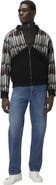 Missoni Bomber With Zigzag Insert In Wool Blend