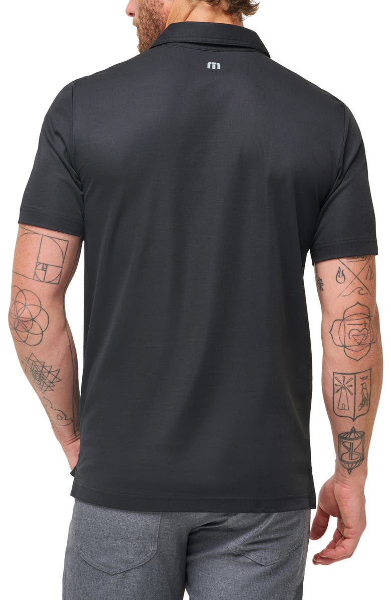 TravisMathew Mount Thunder Cotton Blend Polo, Alternate, color, 