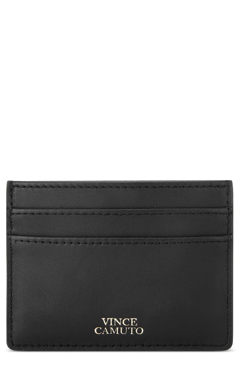 Vince Camuto Lanze Leather Card Case, Alternate, color, 