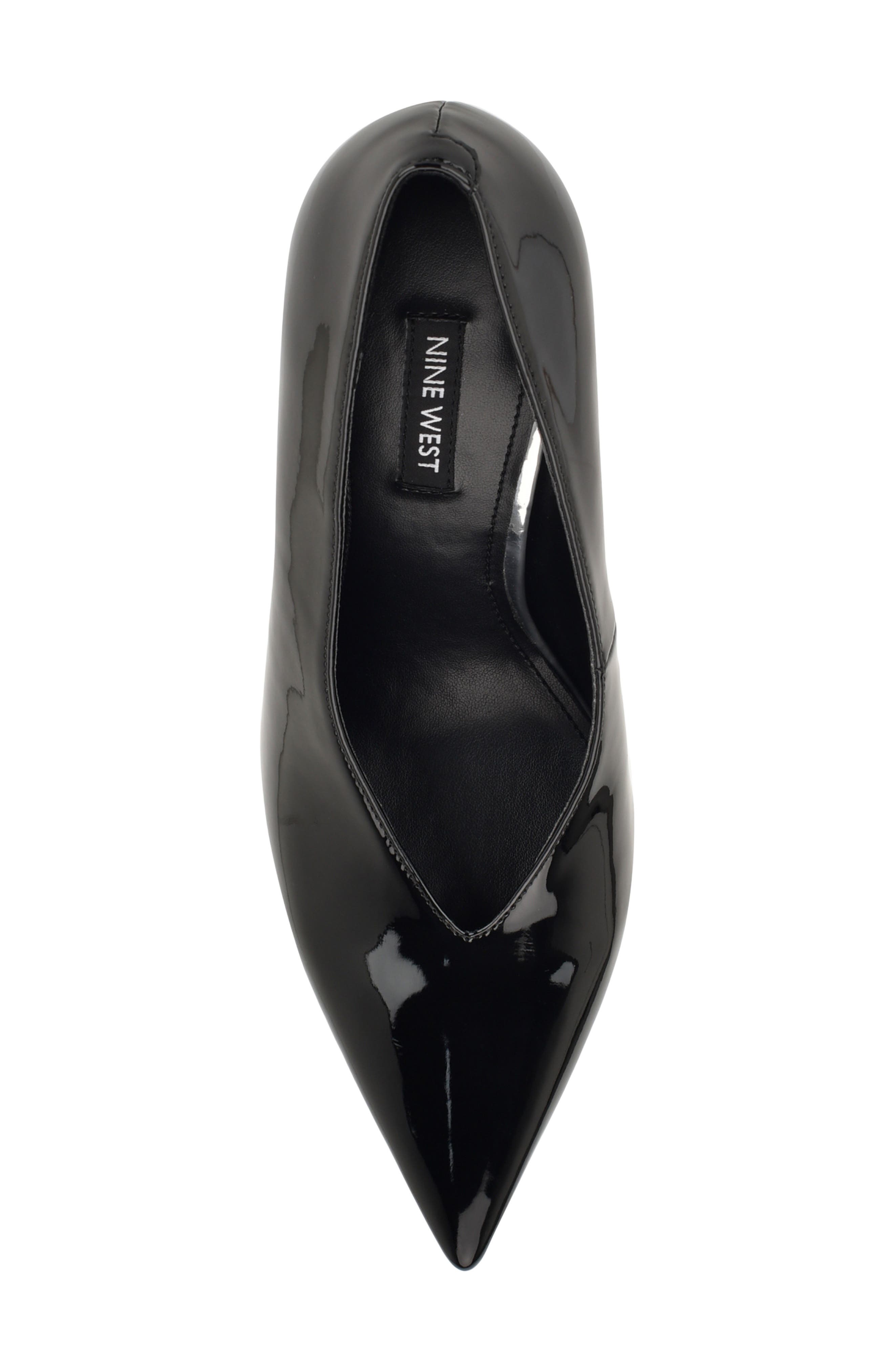 Nine West Lorela Pointed Toe Pump, Alternate, color, Black