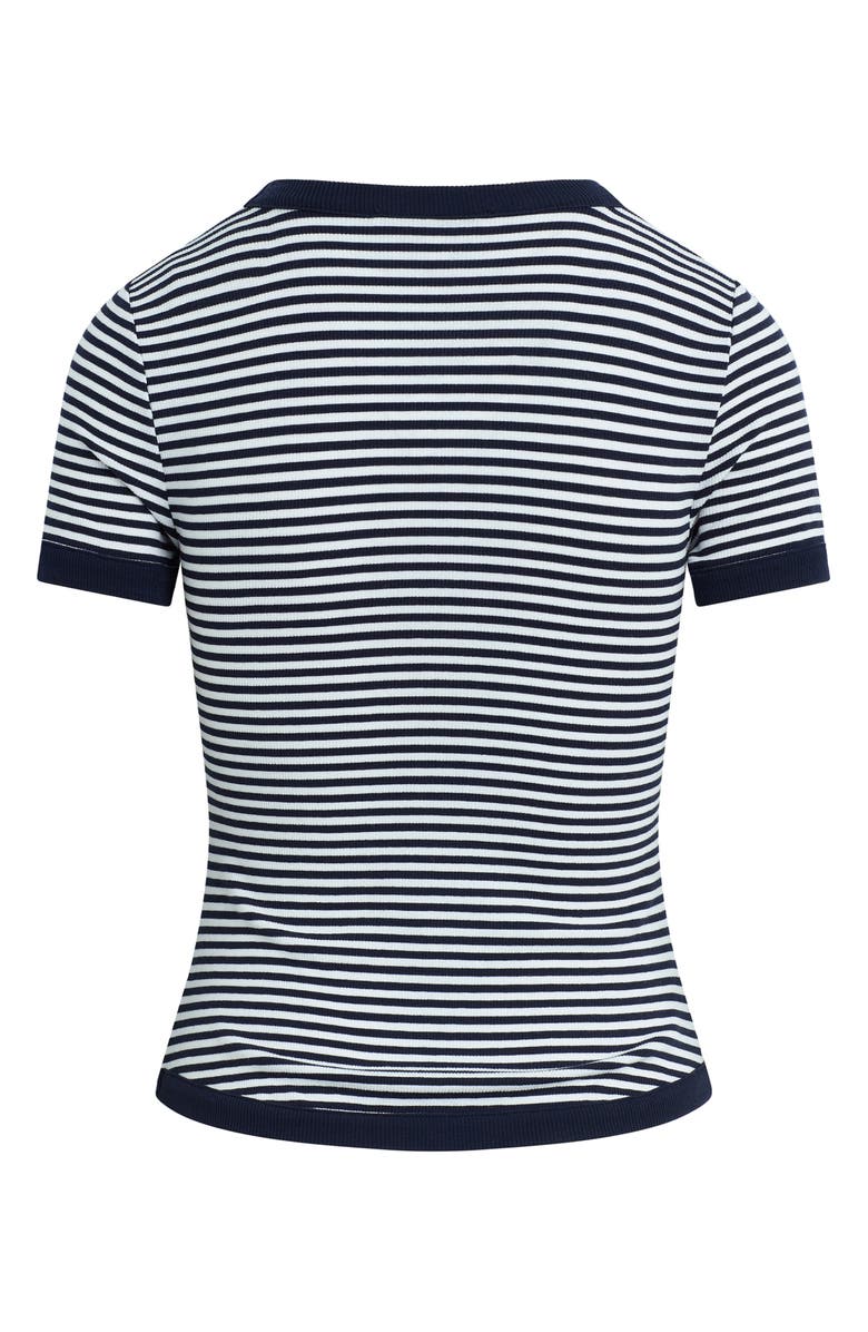 Favorite Daughter The Foundation Stripe T-Shirt, Alternate, color, Navy/ White Stripe