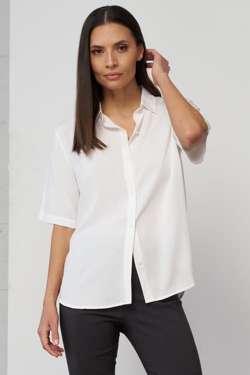 Franne Golde Easy Elbow-sleeve Lightweight Shirt