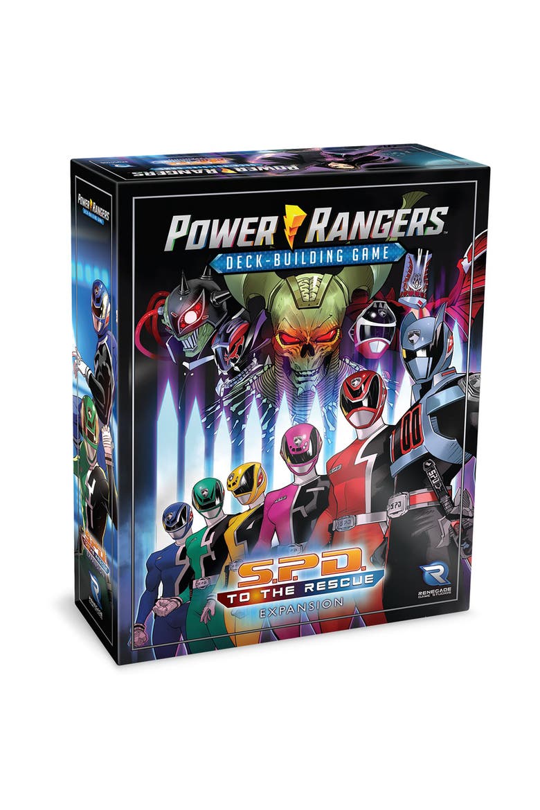 Power Rangers Deckbuilding Game S.P.D. To The Rescue Expansion Set, Main, color, Multicolored