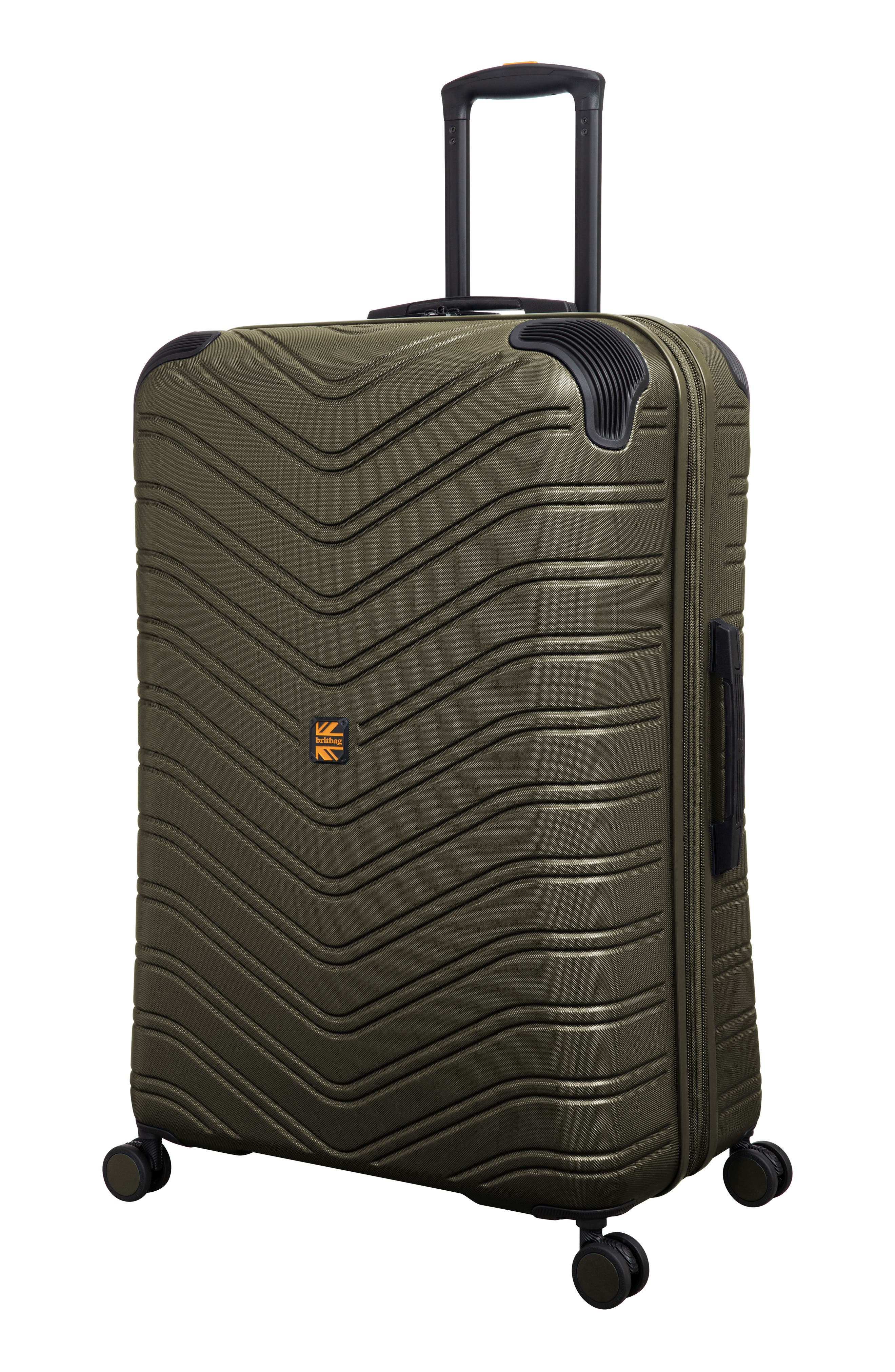 Britbag Drayton 21-Inch Hardside Carry-On Luggage, Alternate, color, Dark Olive