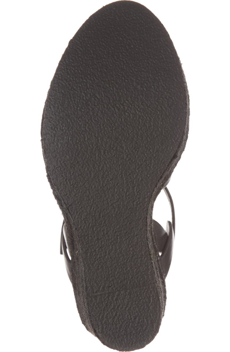 Saint Laurent Tribute Espadrille Wedge, Alternate, color,