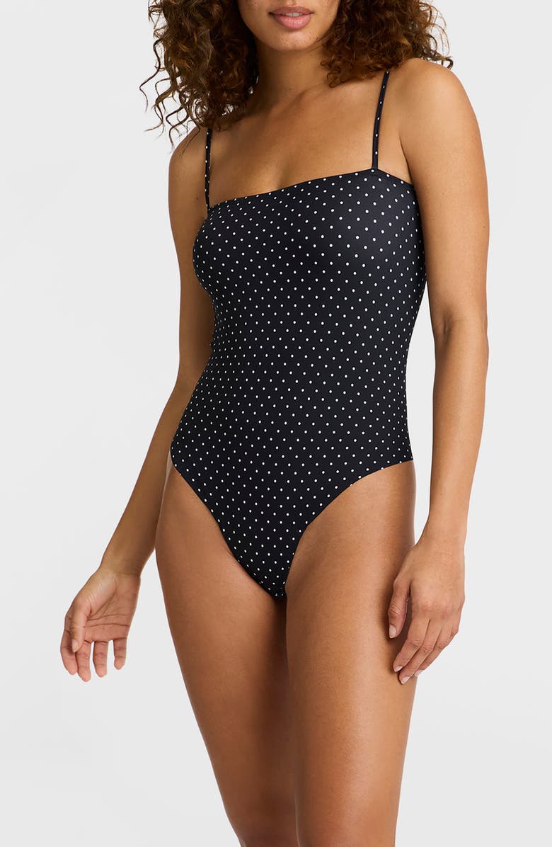 Commando Polka Dot Bodysuit, Main, color, 