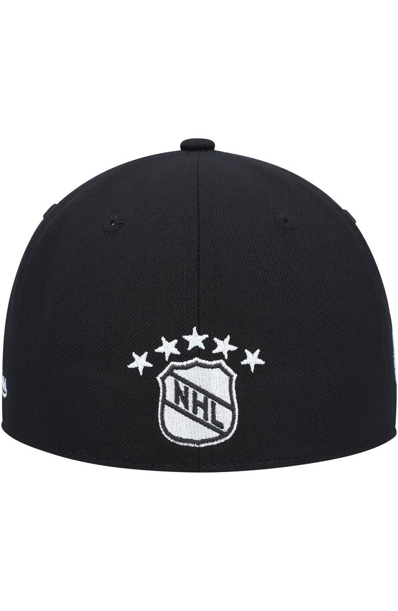Mitchell & Ness Men's Mitchell & Ness Black Pittsburgh Penguins 25 Years Vintage Fitted Hat, Alternate, color,
