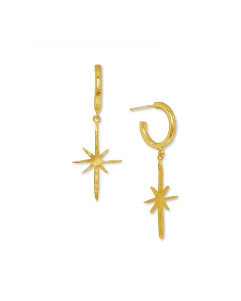 Northern Star Hoop Earrings