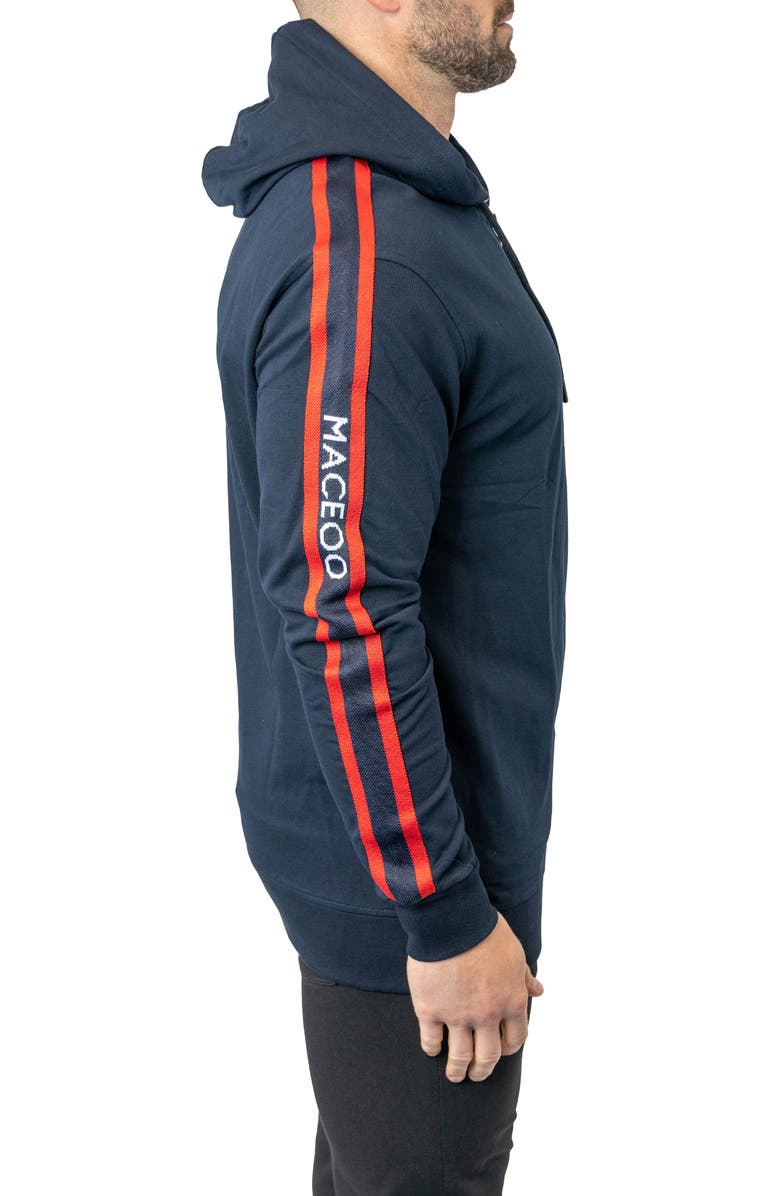 Leo Hooded Zip-Up Sweatshirt