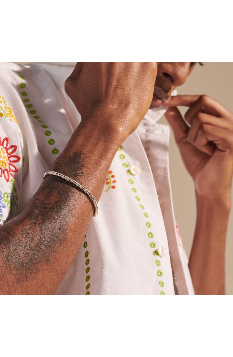 John Hardy Heishi Bracelet, Sterling Silver, Alternate, color, Silver