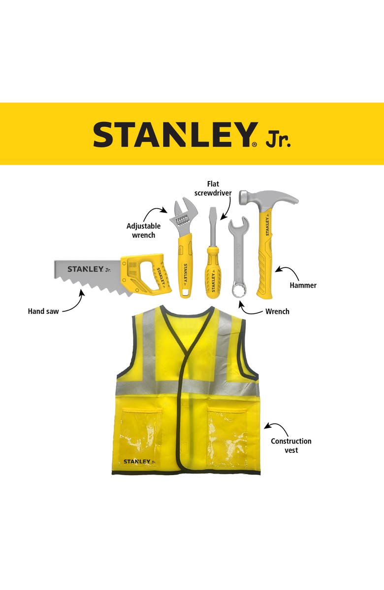 Stanley Jr. Kids Junior Construction Set, Alternate, color, Multi Color