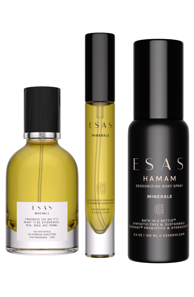 Esas NYC Minerale Organic Eau de Parfum Gift Set, Main, color, Yellow