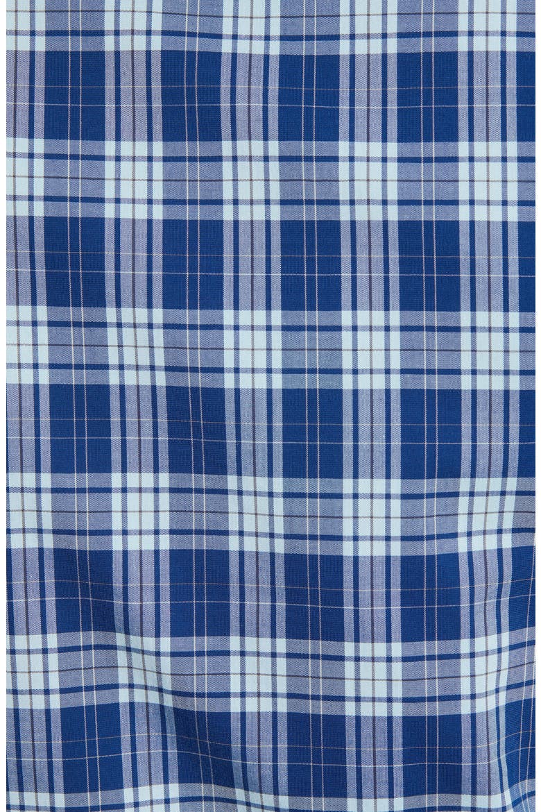 Tech-Smart Regular Fit Walter Plaid Button-Down Shirt, Alternate, color, BLUE ESTATE WALTER PLAID