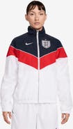 Nike Women's Nike White England National Team Windrunner UV Woven Full-Zip Jacket