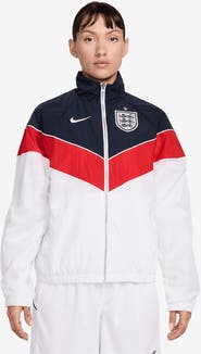 Nike Women's Nike White England National Team Windrunner UV Woven Full-Zip Jacket