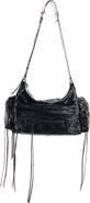Balenciaga Medium Le City Arena Leather Multipocket Crossbody Bag