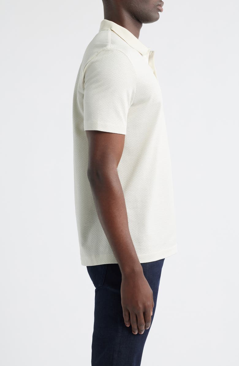 BOSS Parlay Cotton Polo, Alternate, color, Open White