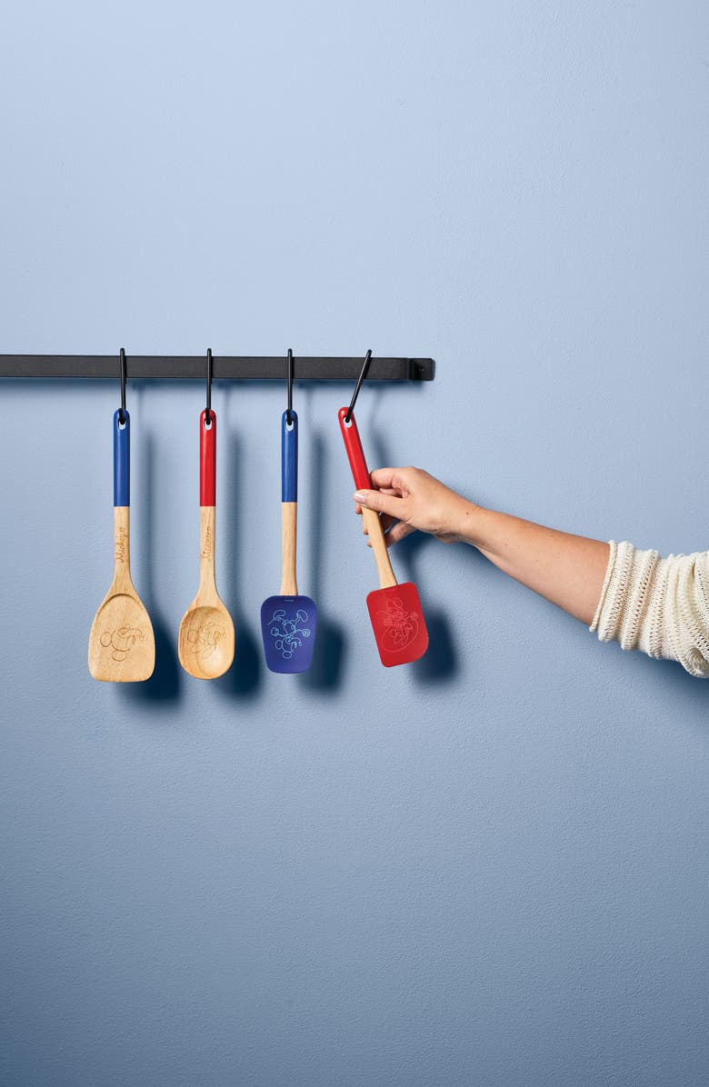 Disney Bon Voyage Set of 2 Spatulas, Alternate, color, Blue/ Red