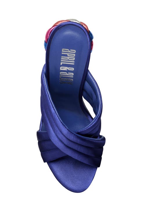April & Alex Tami Heel In Blue