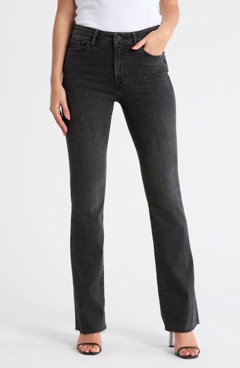 Le Mini Bootcut Jeans (Nolita Raw Fray)