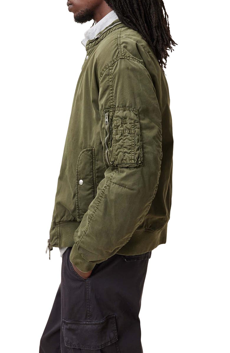 AllSaints Banner Relaxed Fit Bomber Jacket, Alternate, color,