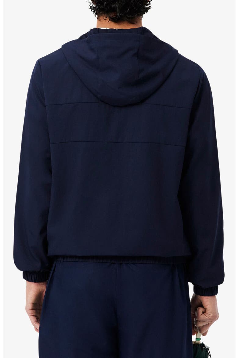 Water Repellent Hooded Taffeta Jacket, Alternate, color, MARINE/ MARINE-MARINE