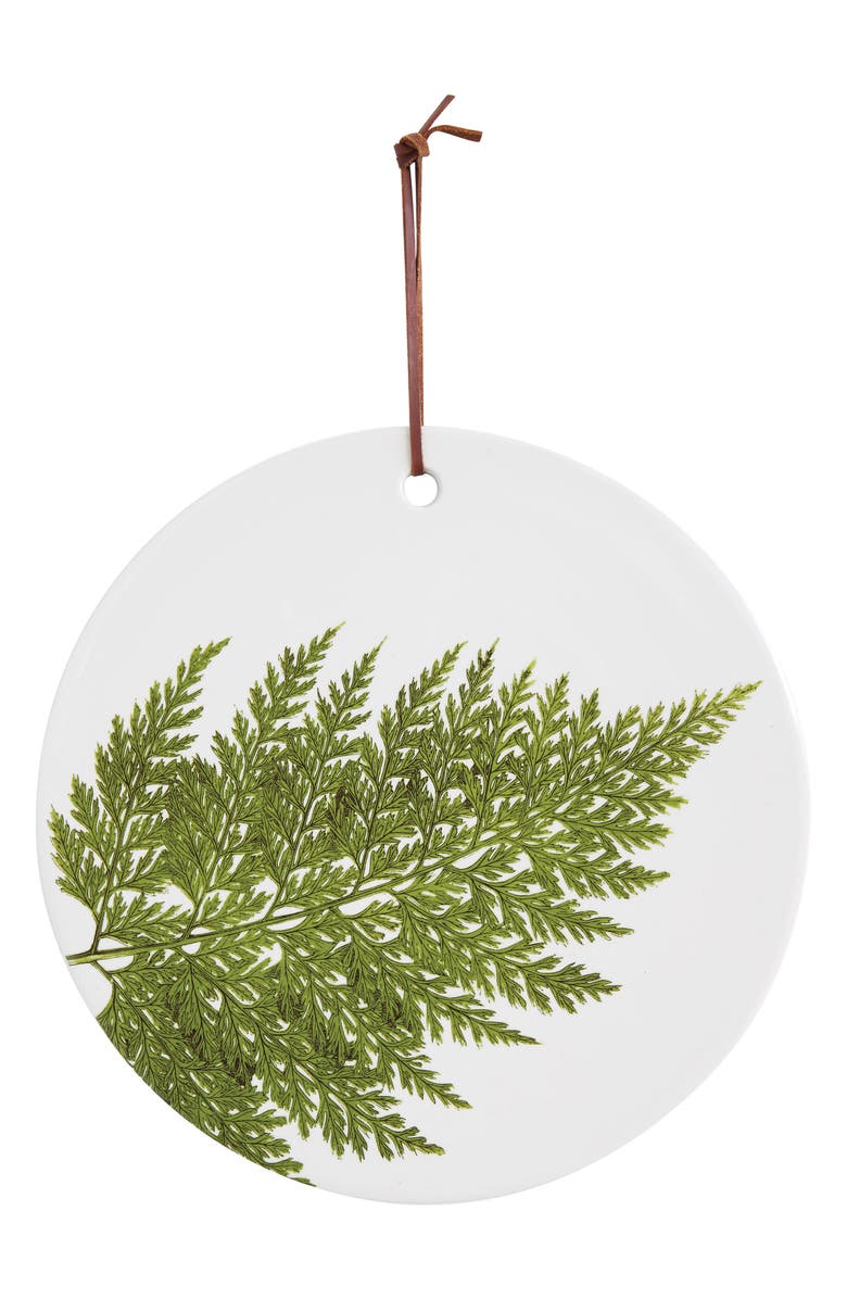 Creative Co-Op Fern Cheese Board, Main, color, 