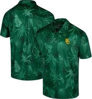 COLOSSEUM Men's Colosseum Green Baylor Bears Palms Team Polo