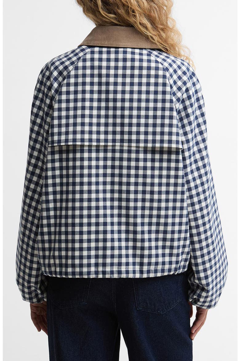 Ovingham Check Print Jacket, Alternate, color, GINGHAM NAVY/ NEUTRAL