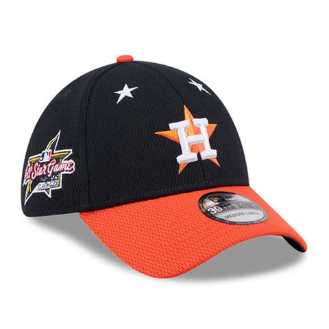Men's New Era Navy/Orange  Houston Astros 2025 MLB All-Star Game 39THIRTY Flex Hat