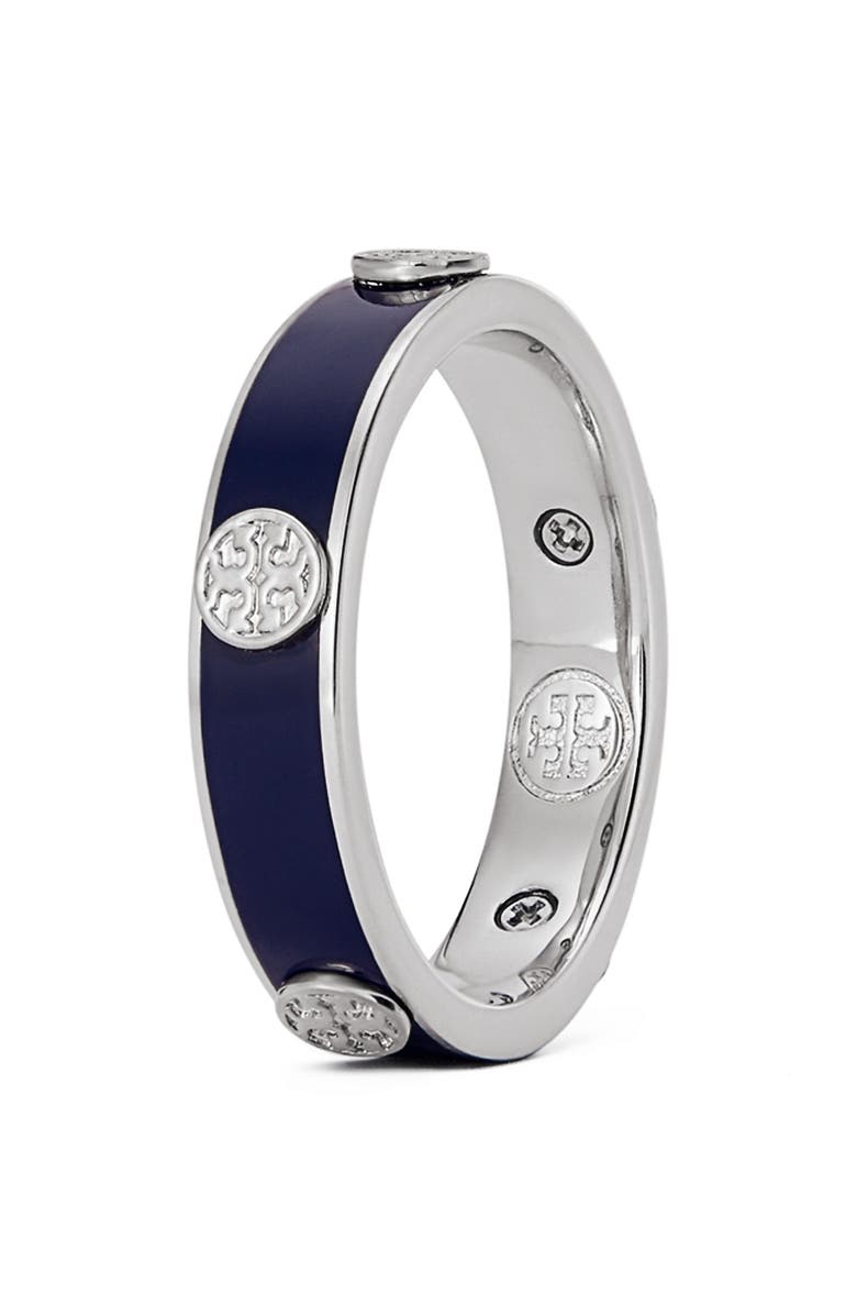 Tory Burch Miller Stud Enamel Ring, Main, color,