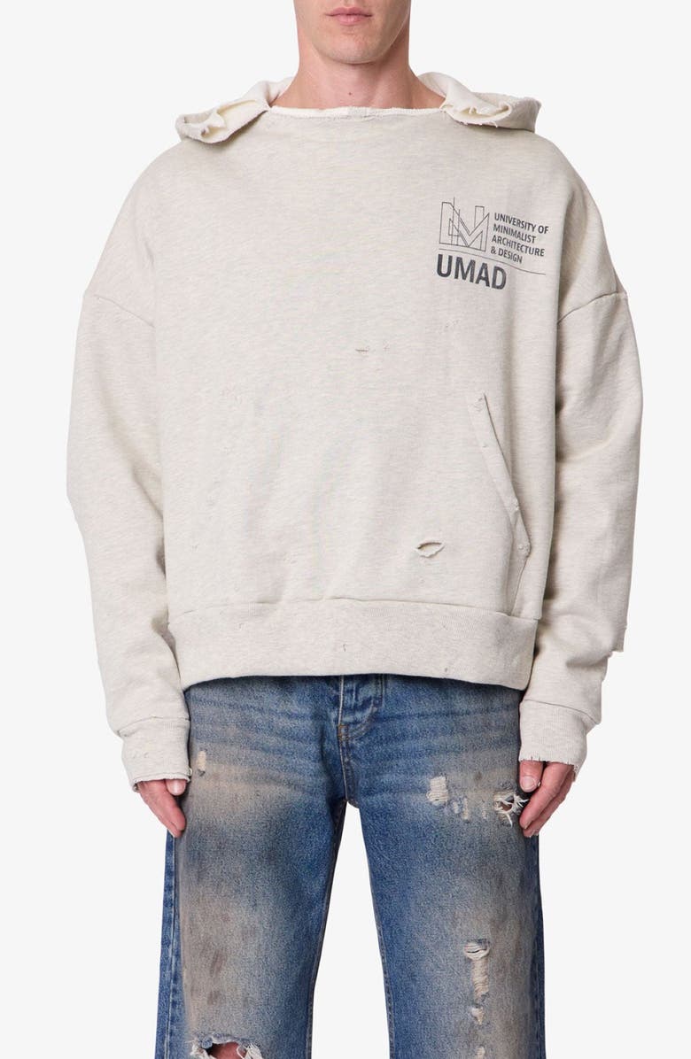 mnml UMAD Graphic Thermal Hoodie, Main, color, 