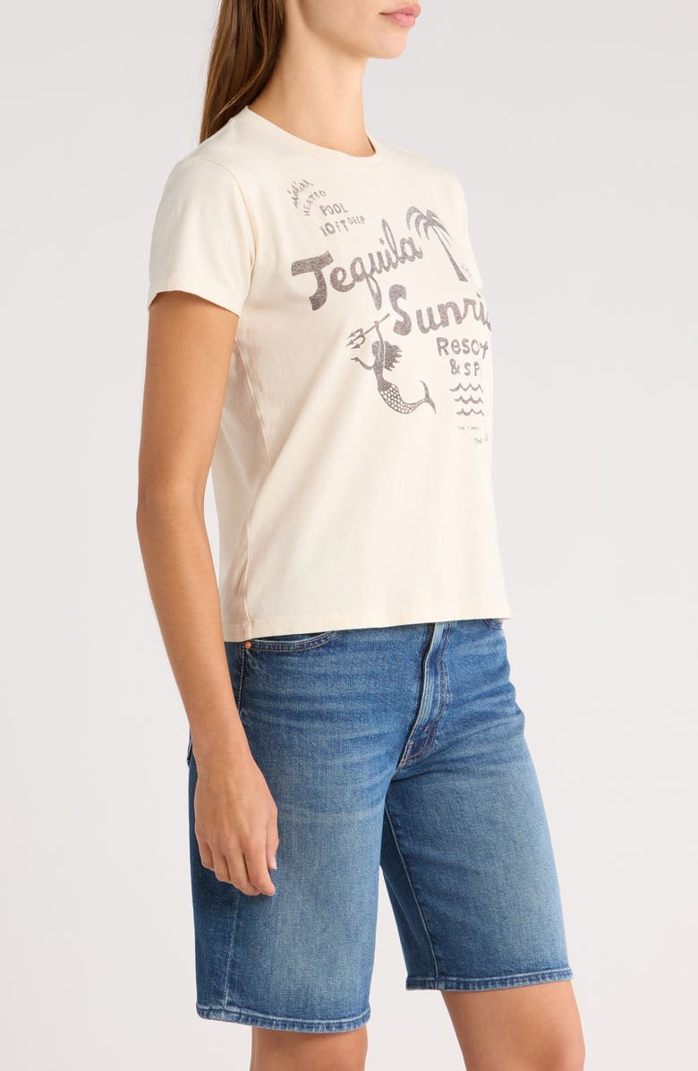 MOTHER The Boxy Goodie Goodie Stretch Cotton Graphic T-Shirt, Alternate, color, 