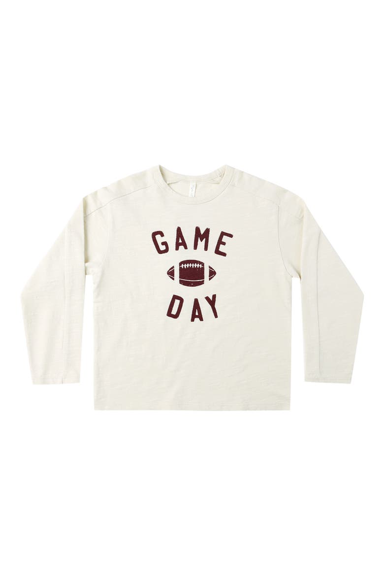 Game Day Graphic T-Shirt, Main, color, NATURAL