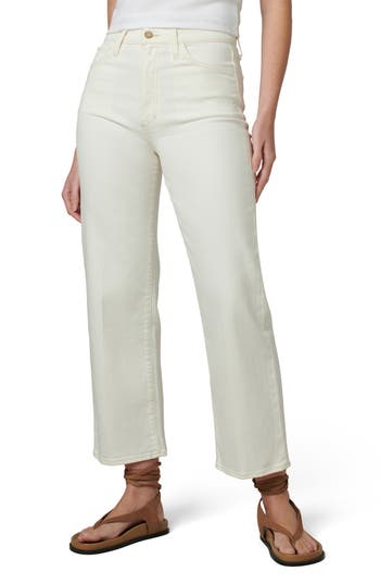 Joe's The Blake High Waist Crop Wide Leg Jeans