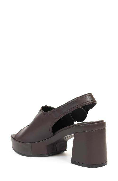 Aerosoles Zella Platform Sandal In Brown