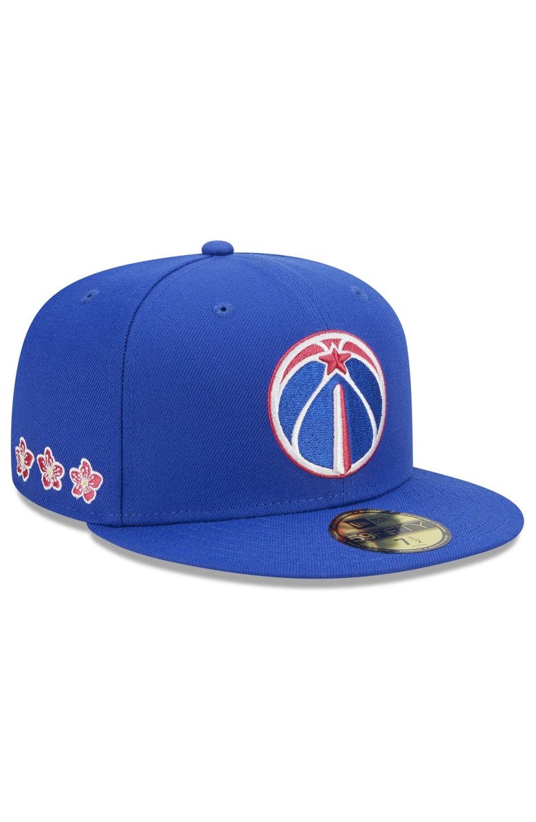 New Era Men's New Era  Gray Washington Wizards 2022/23 City Edition Alternate Logo 59FIFTY Fitted Hat, Alternate, color, 