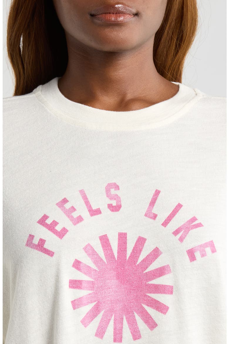 U Feels Like Graphic T-Shirt, Alternate, color, LECHE / WOODVIOLET