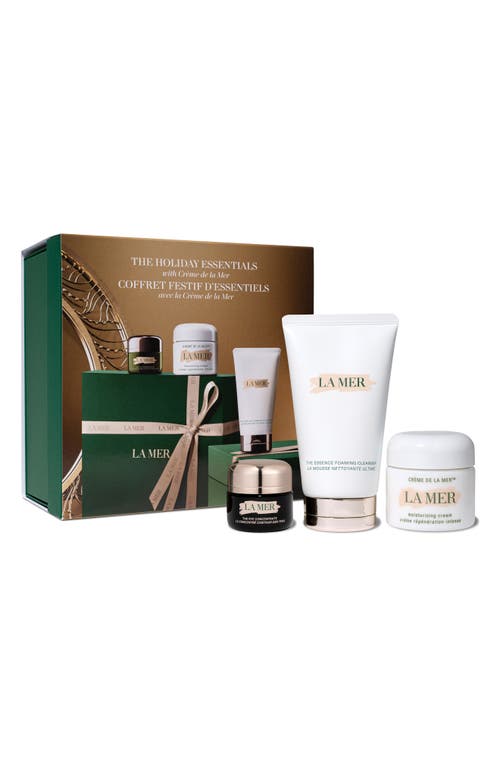 La Mer The Holiday Essentials Set With Crème De  In Transparent